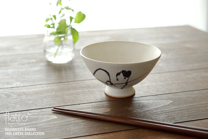 陶芸作家「安田宏定」のごはん茶碗