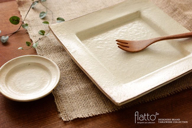 古谷浩一 鉄散押型正角皿(大) 