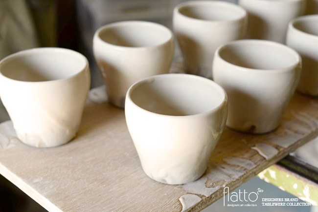 古谷浩一さんの作りかけのうつわ