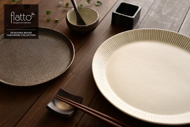 奥田章 十草リムプレート（浅L）