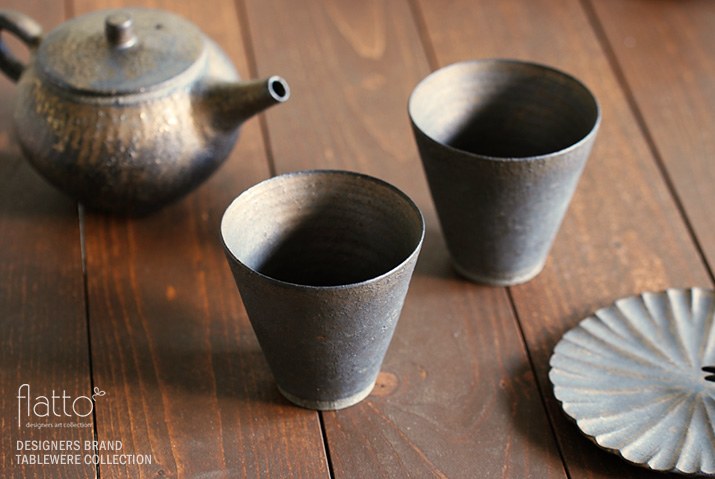 水野幸一 銅彩釉カップM