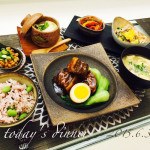 彩りもバランスも素敵なお料理たち。