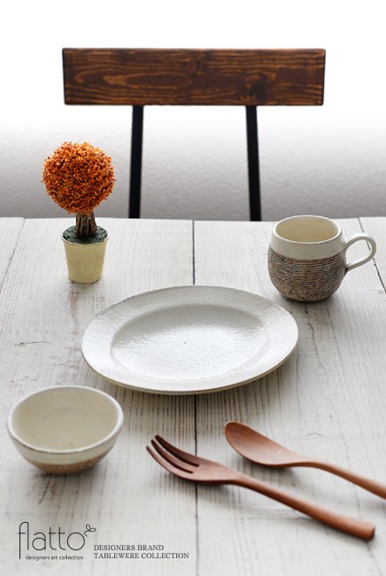 古谷浩一「鉄散ダ円リム皿（小）」