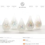 ガラス作家・吉村桂子さんのホームページを制作。
