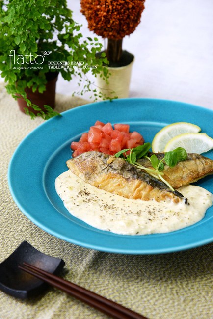 料理写真「さわらのムニエル」