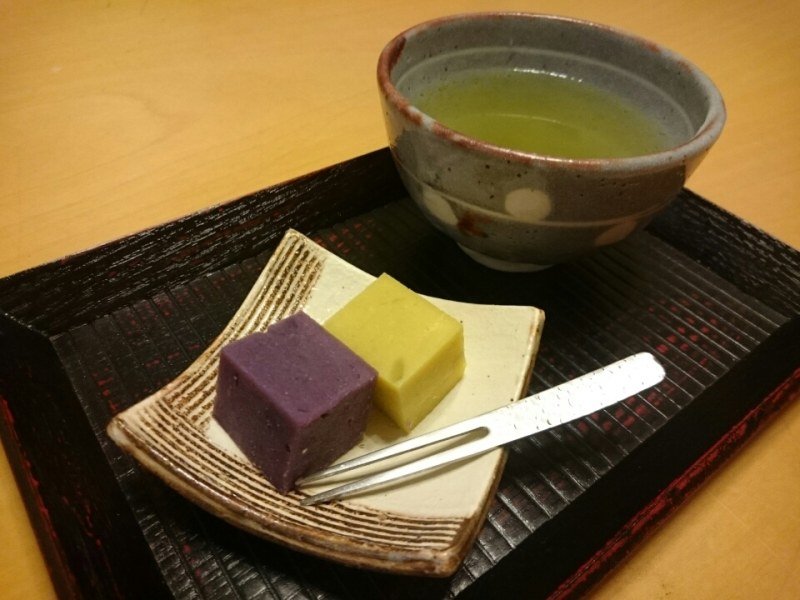 古谷浩一 L彫四方豆皿×芋ようかん（shihomomさま）2