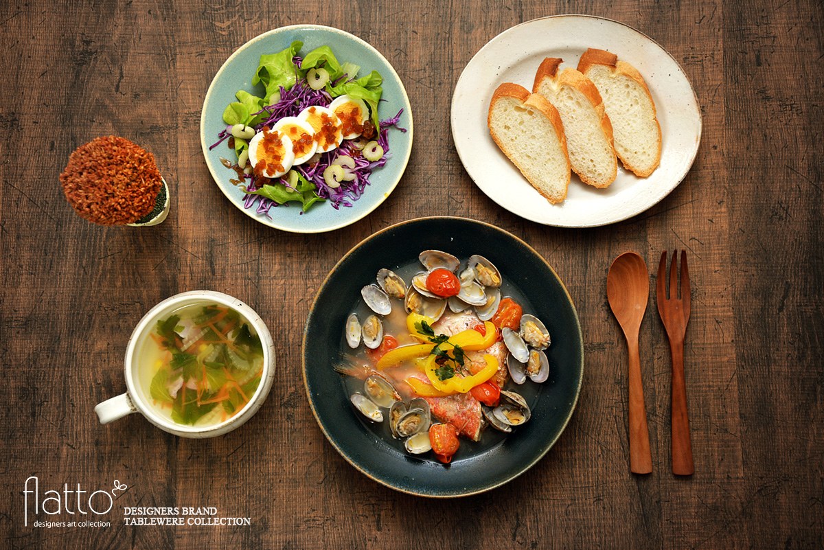 トキノハさんの器と料理写真