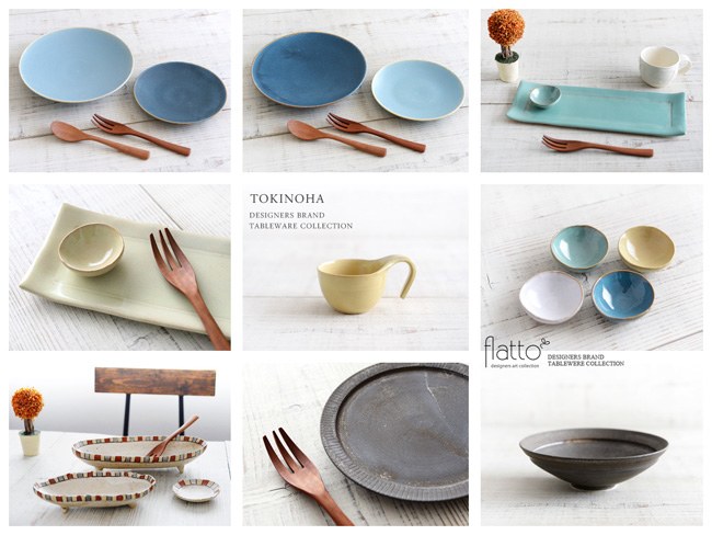 トキノハさんのうつわたち。