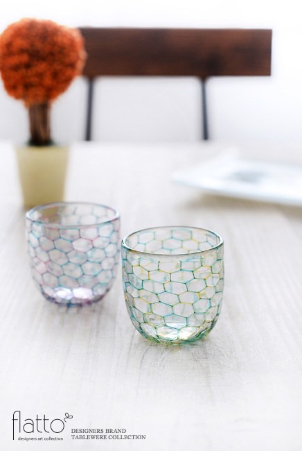 吉村桂子　イロアミぐい呑み