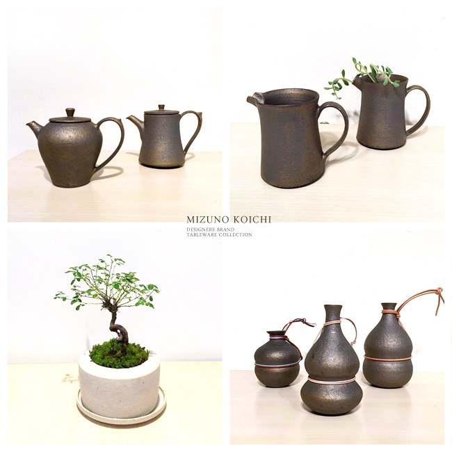 水野幸一さん展示会@松屋銀座 2016 新作