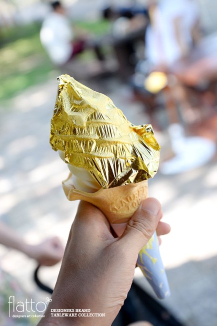 道の駅「丹後王国　食のみやこ」王様ソフトクリーム