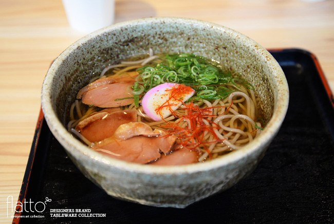 賤ヶ岳サービスエリアの鴨そば