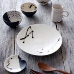 安田宏定さんの工房訪問と新作のうつわ。