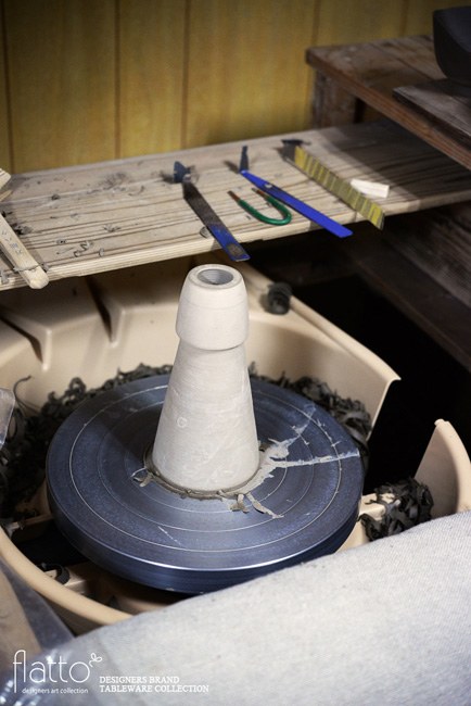 安田宏定さんのろくろ