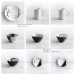 安田宏定さんの新作の和食器を入荷。