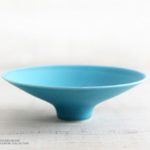 東一仁さんの黒・ブルー・ターコイズの器を入荷。(2017.2）