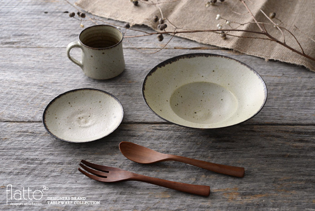 水野幸一「コッツウォルズリム鉢（小）」