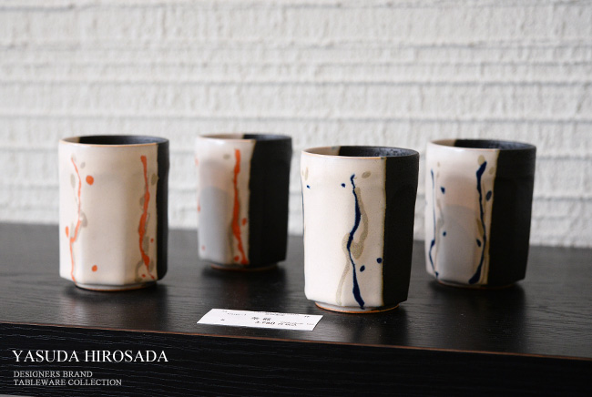 安田宏定の和食器「掛け分け茶器」