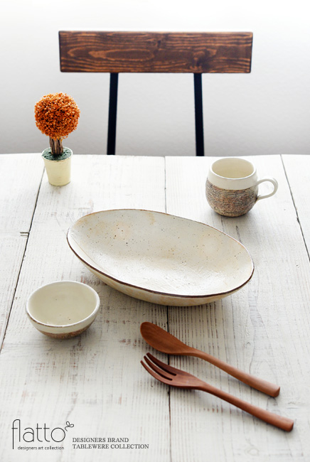 古谷浩一の荒鉄線 ダ円深鉢（大）