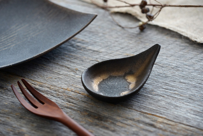 奥田章のワンスプーンミニ（金彩）