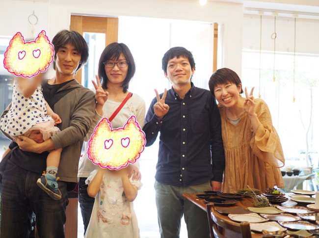 若葉屋さんとflatto一家