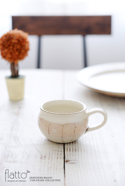 古谷浩一：たて鉄線コーヒーカップ