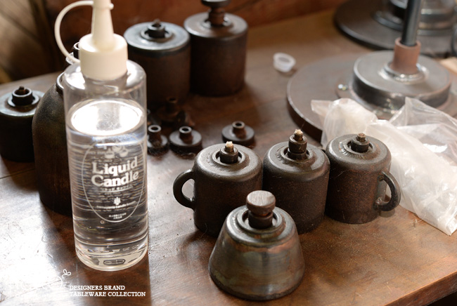 羽生直記さんのオイルランプ