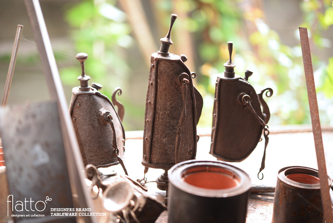 羽生直記さんのオイルランプ