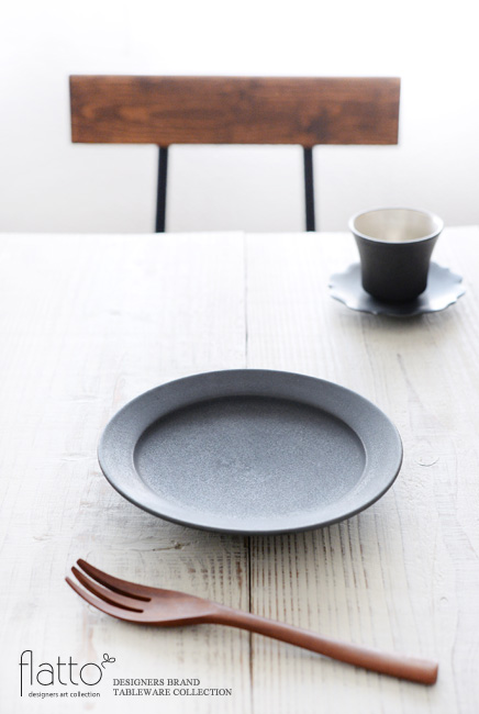 ブラック リムプレート6寸