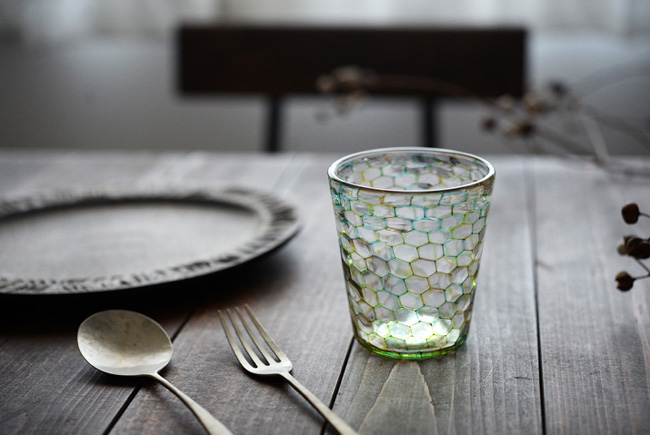 イロアミグラス（NEW・YGB）／吉村桂子