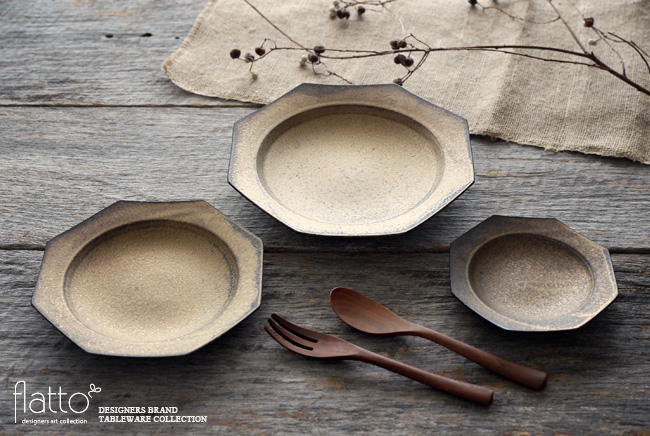 水野幸一さんの銅彩釉の和食器