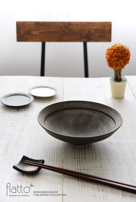 トキノハのshiro-kuro6寸鉢（黒）