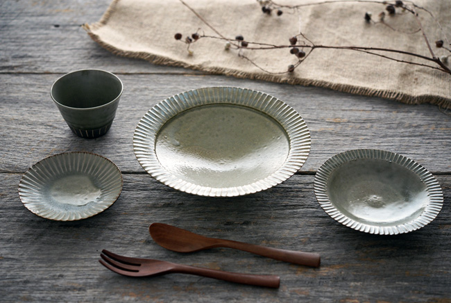 市野耕さんの鎬の器