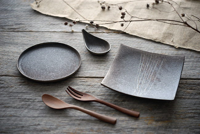 奥田章さんの茶の器