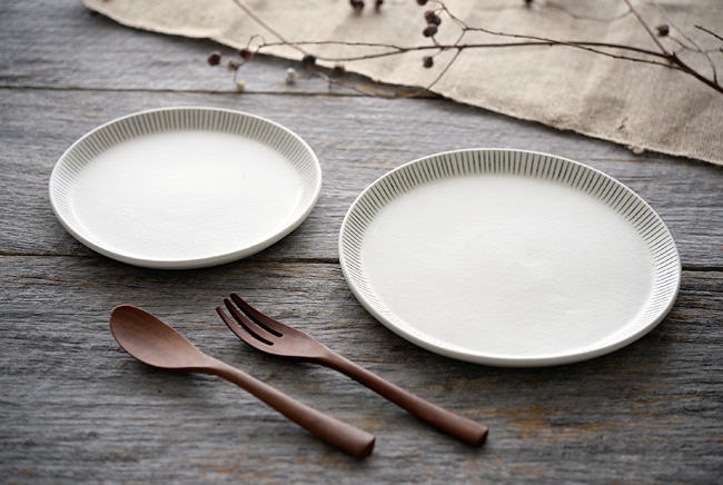 奥田章さんの十草リムプレート