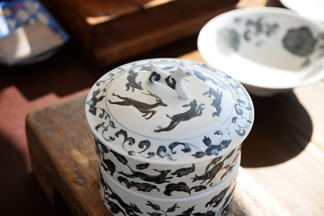 松本郁美さんの和食器