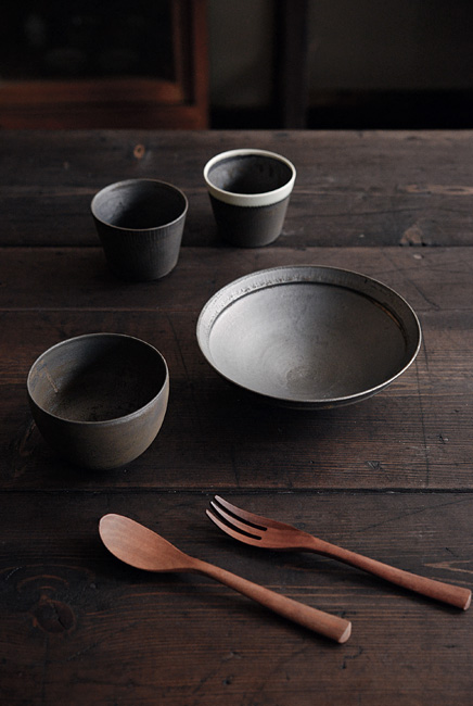 トキノハさんのシロクロのうつわ