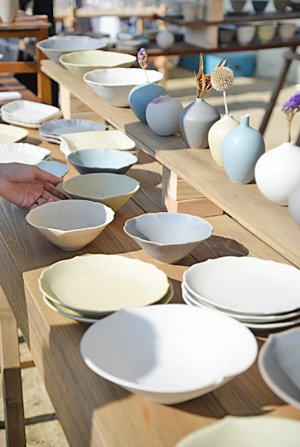 杉原万理江さんのブース