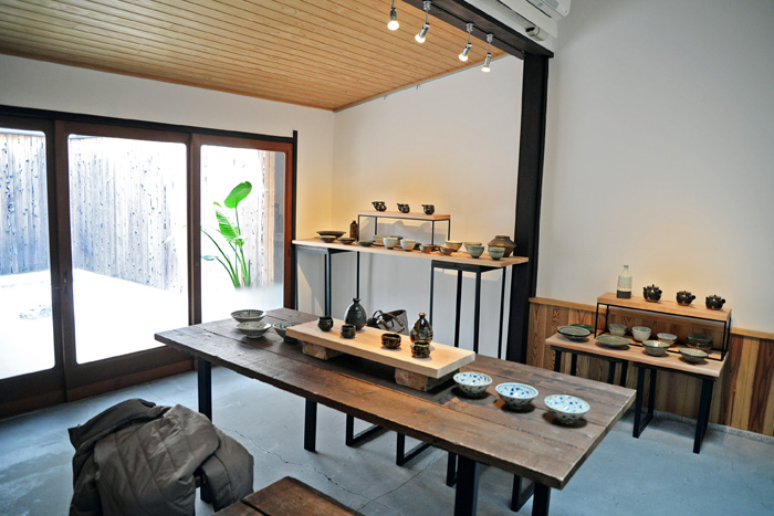 町家 Gallery cafe 龍のギャラリー内