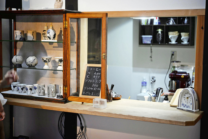 町家 Gallery cafe 龍のカフェスペース