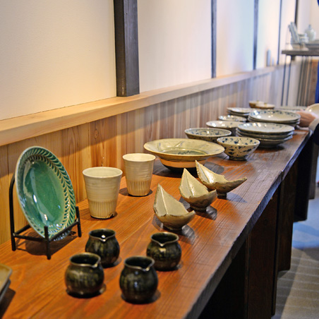 町家 Gallery cafe 龍のギャラリー内