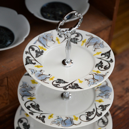 京都・五条坂陶器まつりの作家・松本郁美さんの器