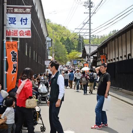 長谷園さんの展示会場