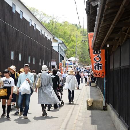 長谷園さんの展示会場