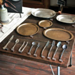 永島義教さんの金属のカトラリーとプレートを入荷 2020/09/30